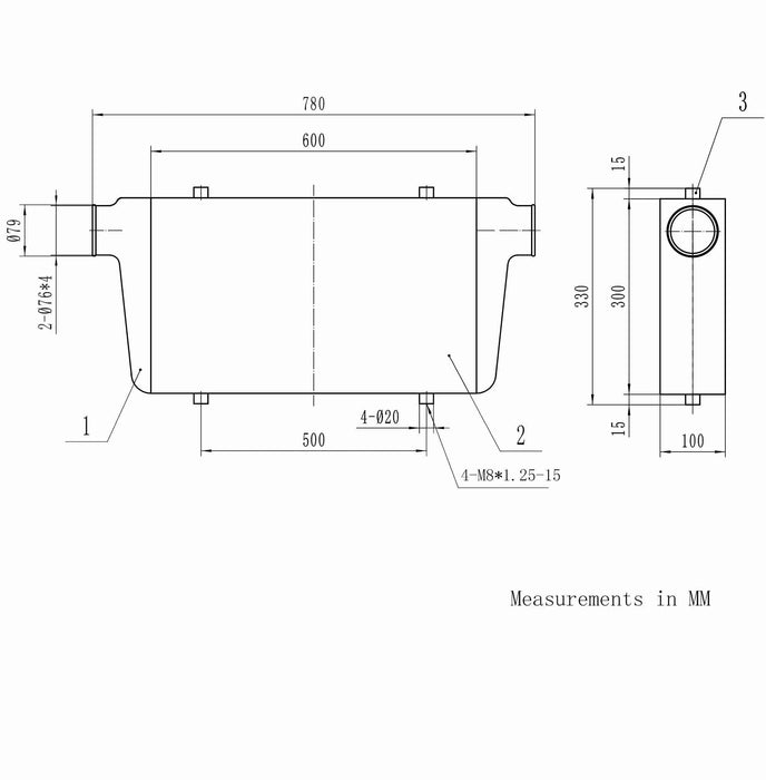 Pulsar Turbos Universal Performance Intercooler