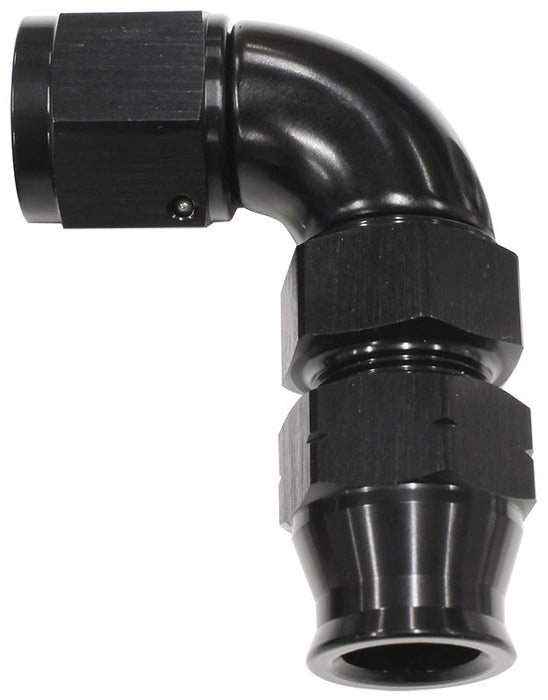 Aeroflow 1 4 Tube 90 Deg Female 4An AF139-04BLK