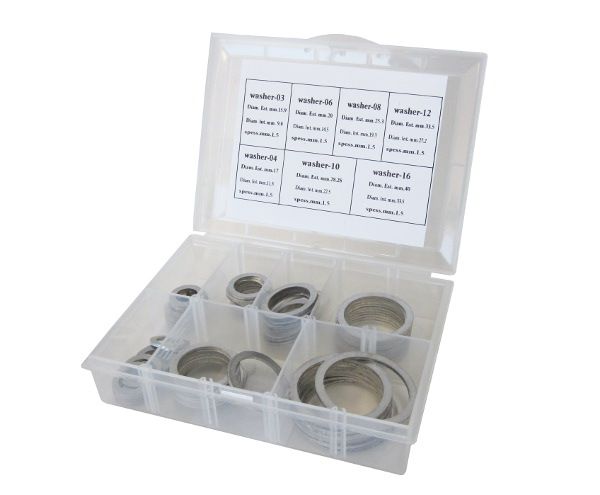 Aeroflow Bspp Alloy Crush Washer Kit AF172-KIT