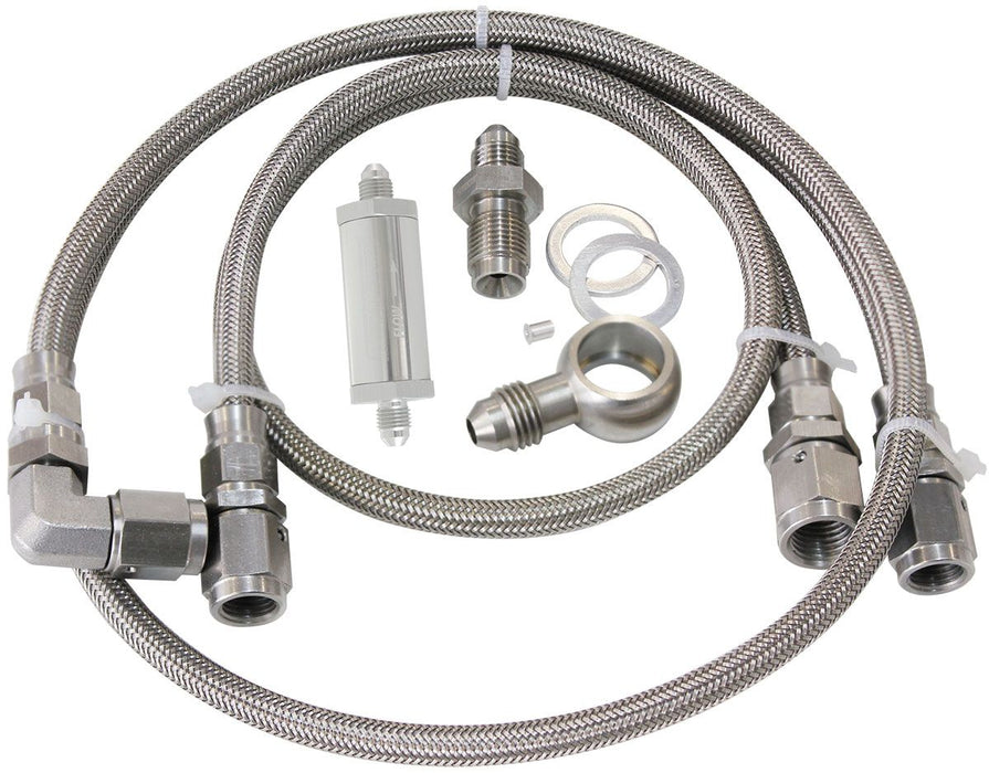 Aeroflow Turbo Feed Oil Line Kit AF30-1000