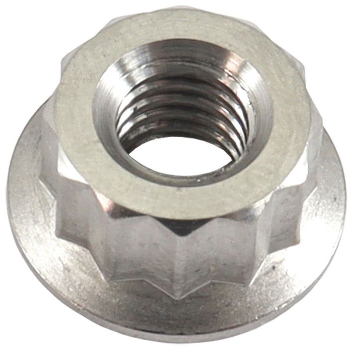 Aeroflow M6X1 00Mm Titanium Nut AF3501-0010