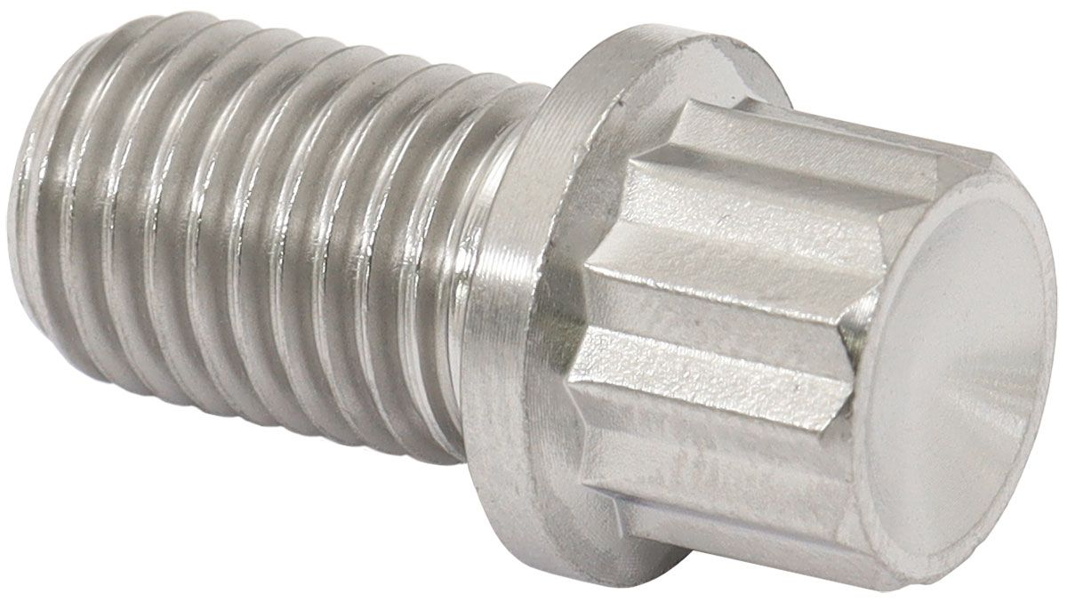 Aeroflow M10X1 25 Titanium Bolt 15Mmuhl AF3503-0590