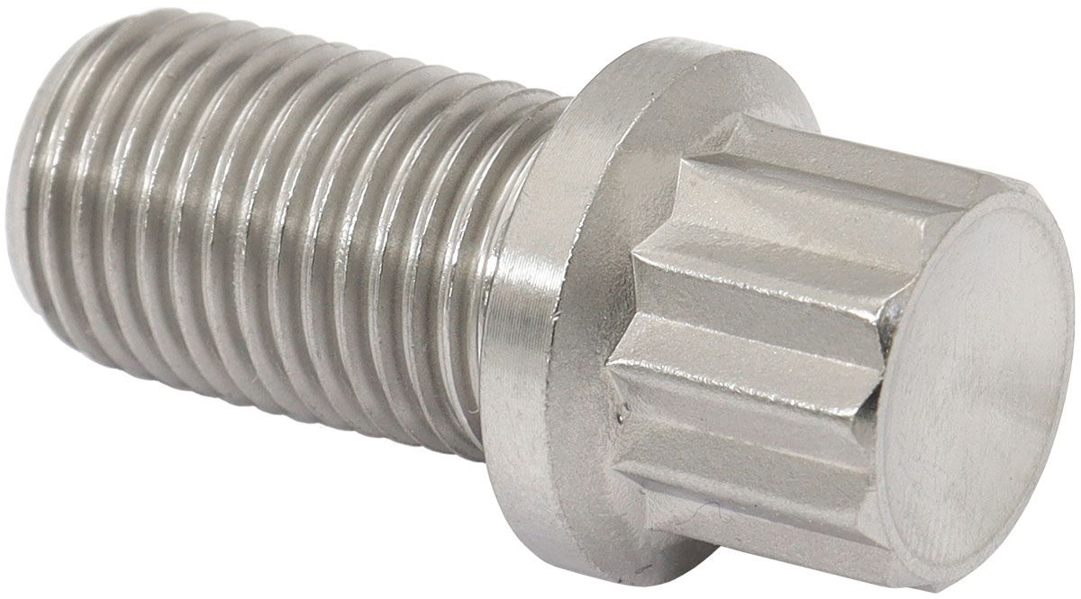 Aeroflow M12X1 25 Titanium Bolt 20Mmuhl AF3505-0787