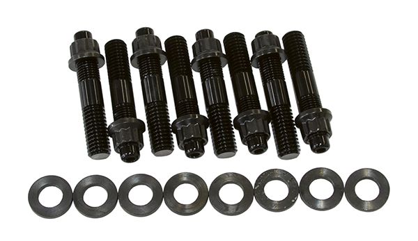 Aeroflow Blower Stud Kit Black Studs AF37-0602BLK