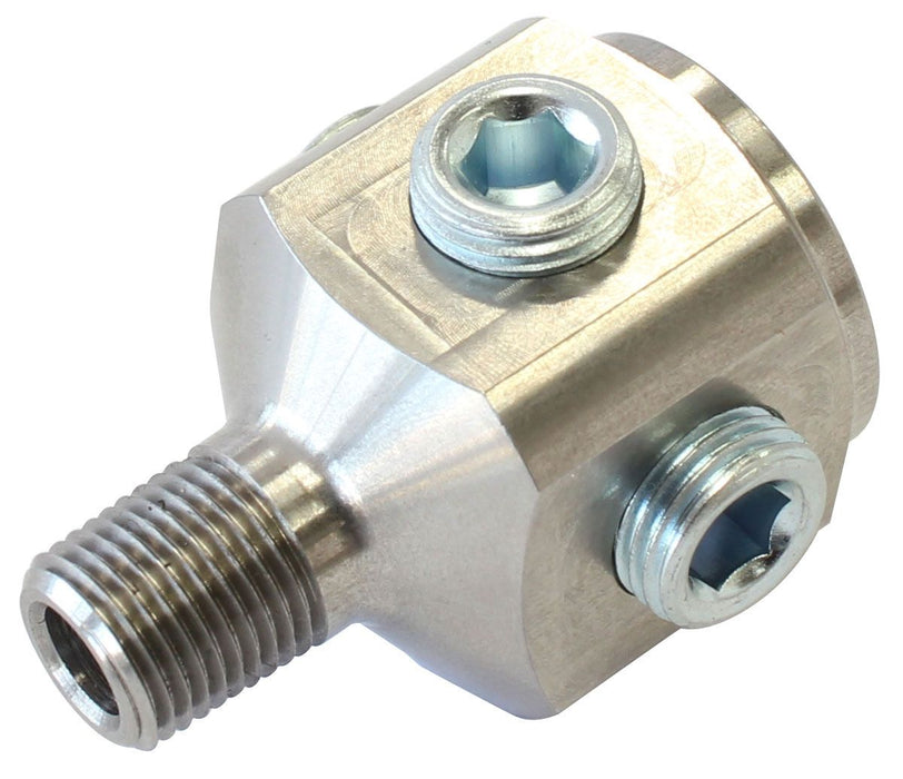 Aeroflow 8 Bsp To Npt Block Adapter AF388