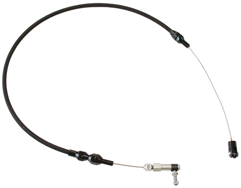 Aeroflow Throttle Cable Stainless AF42-1100BLK