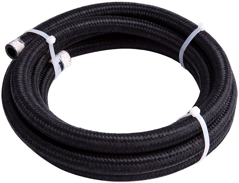 Aeroflow 1M Black Braid Lightweight 4An AF450-04-1M