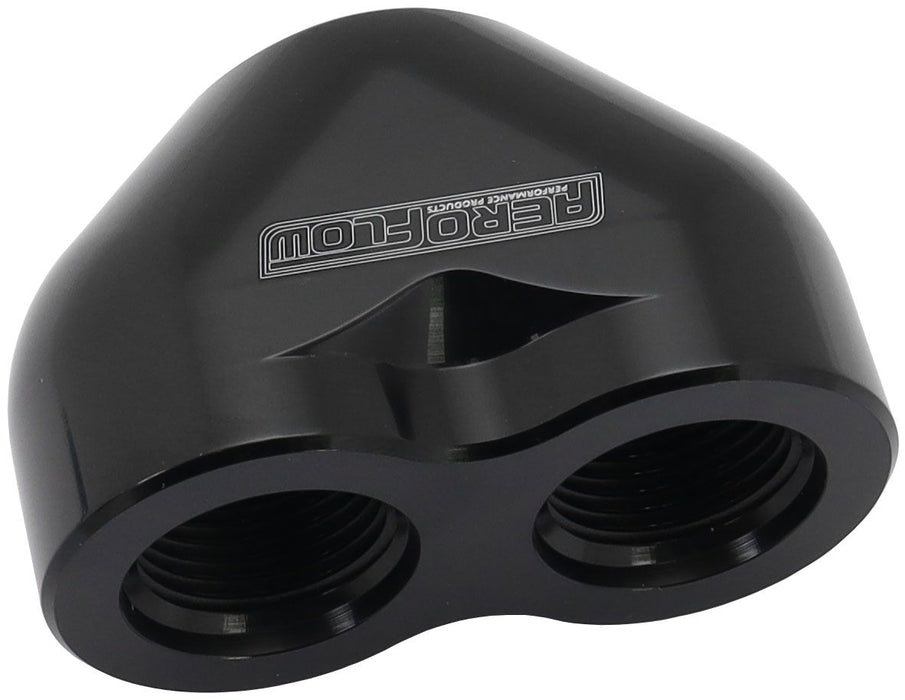 Aeroflow 12Blk Aeroflow 16An To 2 X 12An AF455-16-12BLK