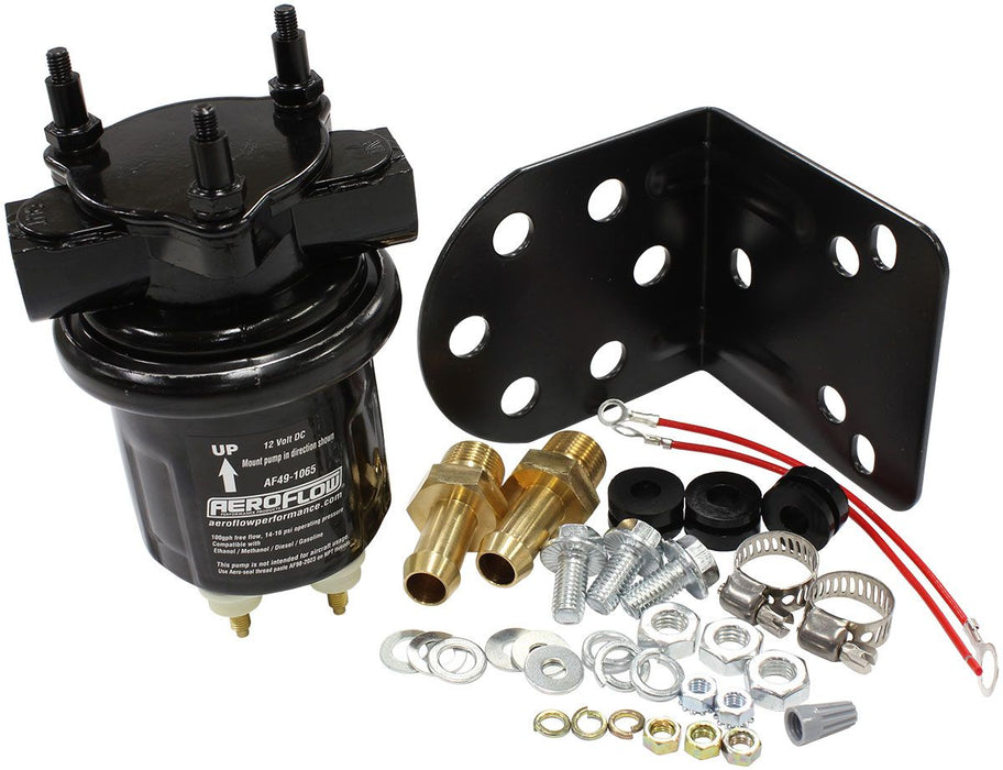 Aeroflow Compact Black Fuel Pump AF49-1065