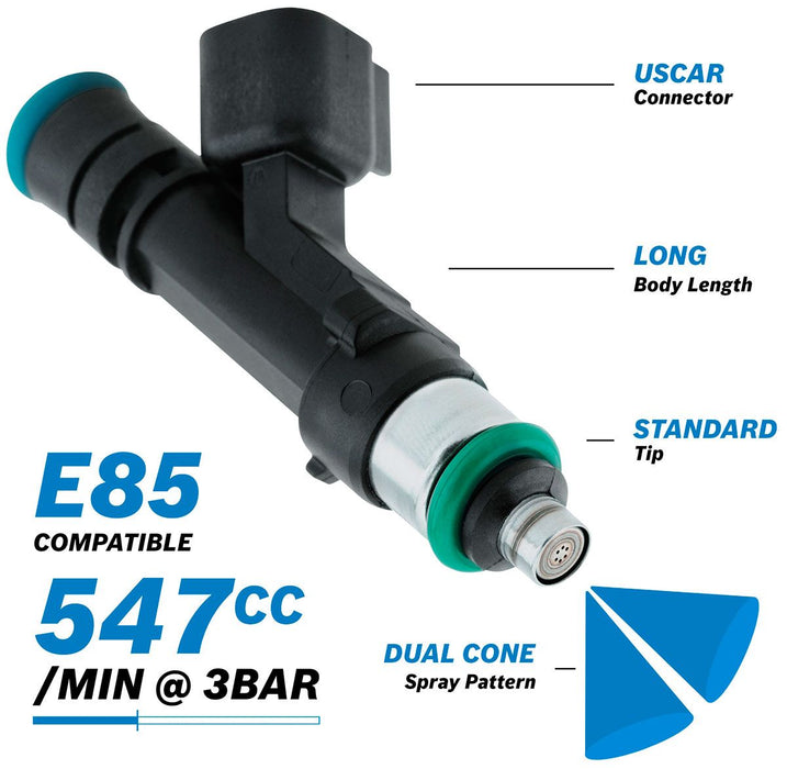 Aeroflow Bosch 547Cc Fuel Injector AF49-1901