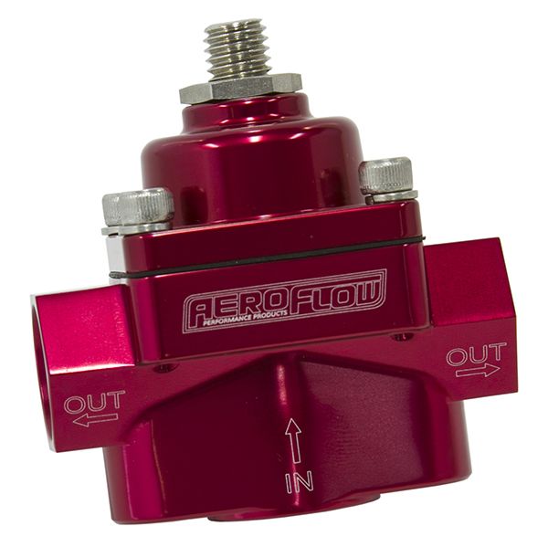 Aeroflow Red Style Reg 1 4 Psi Adjusta AF49-3001R