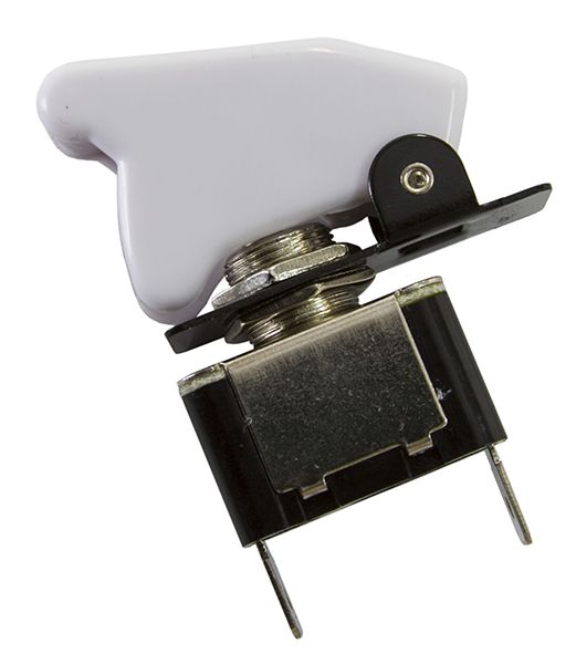 Aeroflow White Covered Missile Switch AF49-5003