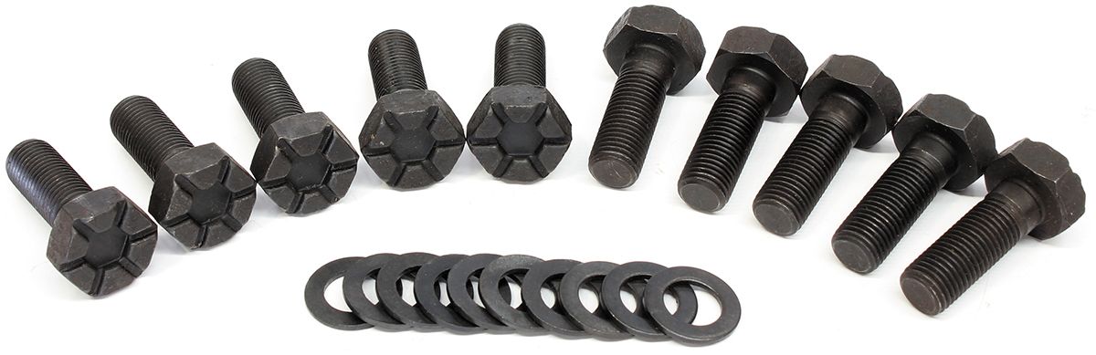 Aeroflow Ford 9 Ring Gear Bolt Set AF5075-1012