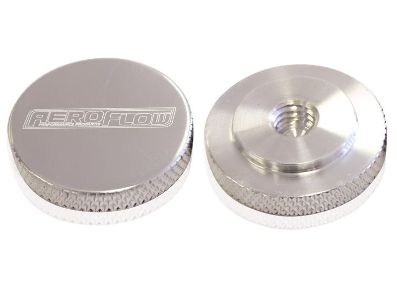 Aeroflow Air Cleaner Nut 1 4 Polished AF55-1002