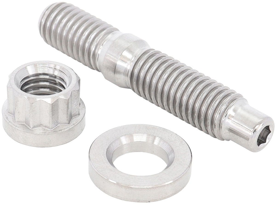 Aeroflow M8 Titanium Stud Washer Nut AF55-2000