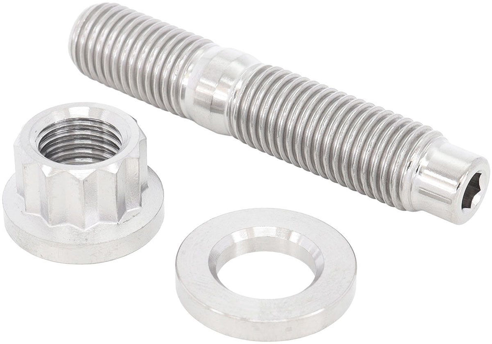 Aeroflow M10 Titanium Stud Washer Nut AF55-2003