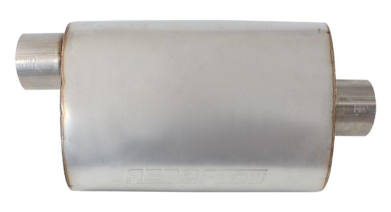 Aeroflow 2 5 Offset Center Muffler AF5501-250