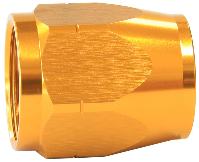 Aeroflow Gold Hose End Socket AF559-10DCG