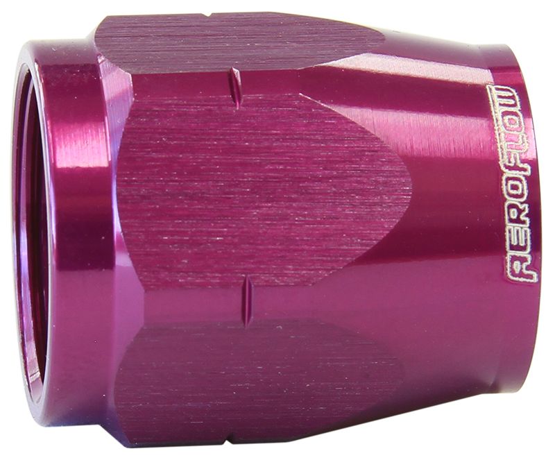 Aeroflow Purple Hose End Socket AF559-10DCPUR