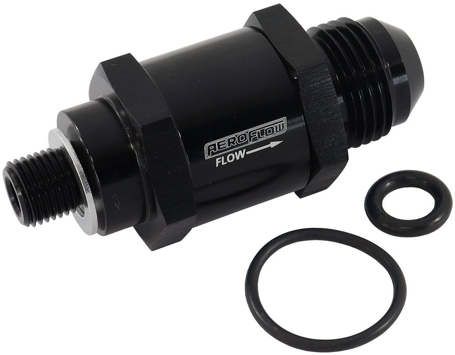 Aeroflow M10 X 1 0Mm X 6An Check Valve AF616-06BLK