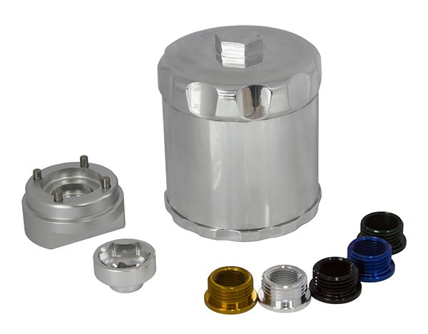 Aeroflow Oil Filter Polished AF64-2016P