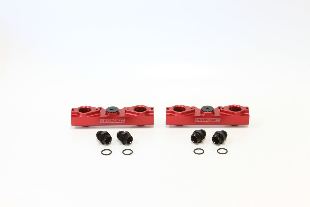 Aeroflow Subaru Ej25 Red Fuel Rail Kit AF64-2057R