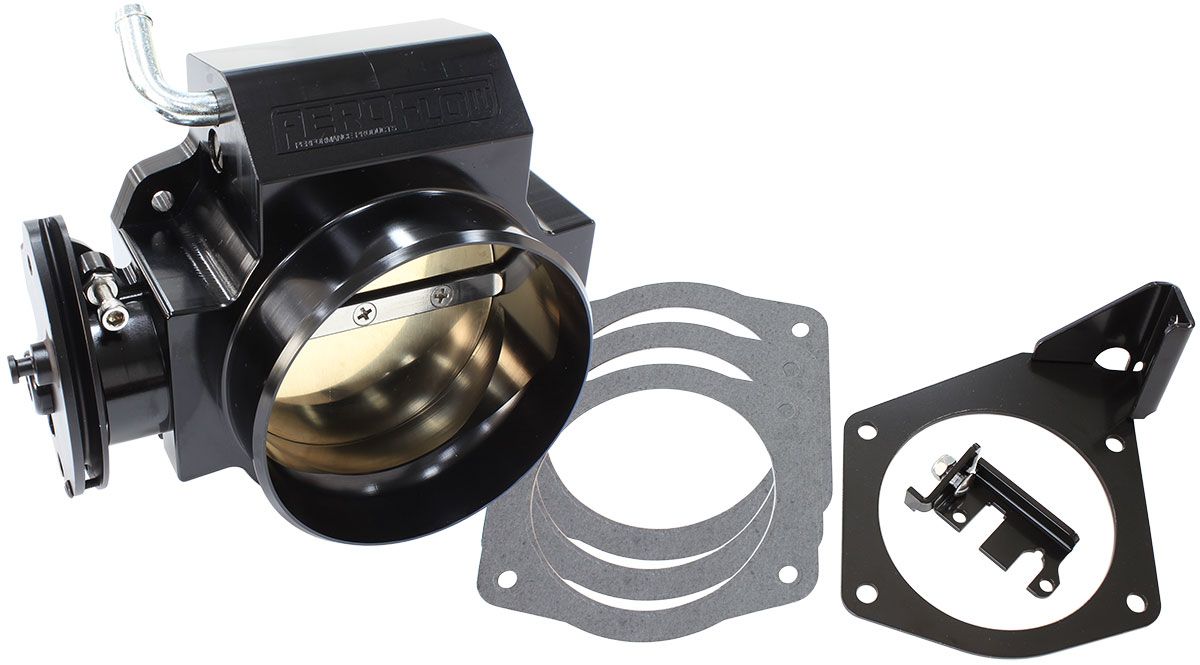 Aeroflow Gm Ls 95Mm Throttle Body AF64-2072BLK