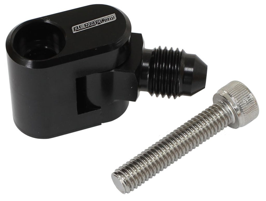 Aeroflow Swivel Gm Ls Water Cross AF64-2187BLK