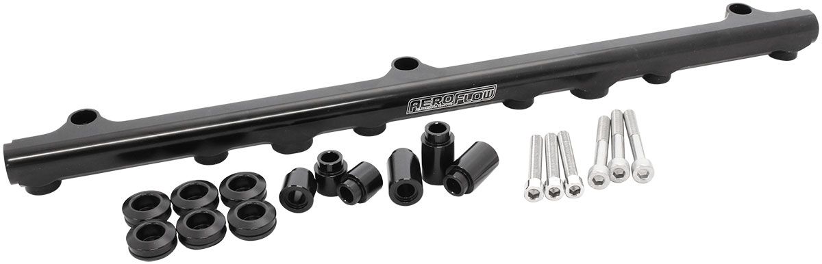 Aeroflow Fuel Rail Kit Nissan Rb25 AF64-2210BLK