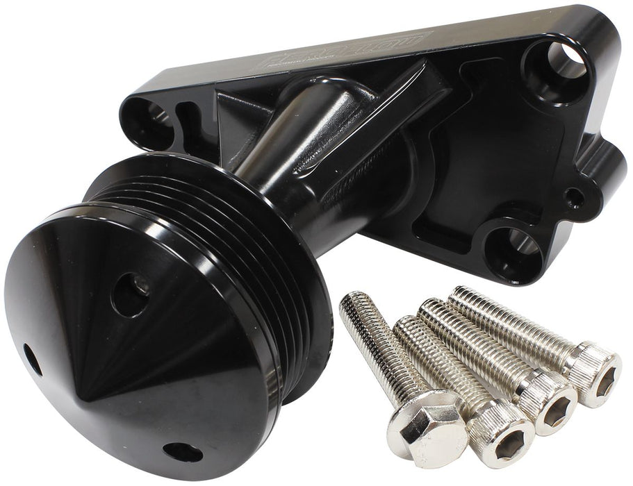 Aeroflow Gm Ls Power Steering Delete AF64-4367BLK