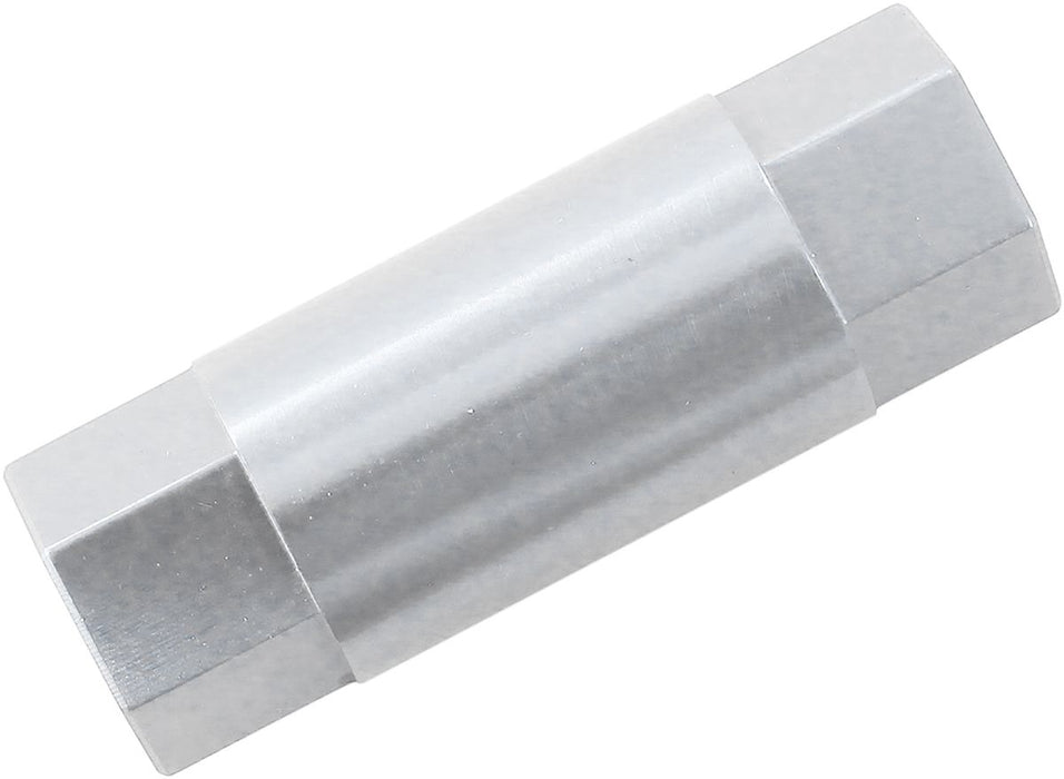 Aeroflow M6 Female Hex Spacer Silver AF64-4385S