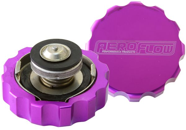 Aeroflow Billet Radiator Cap 32Mm 1 1B AF64-5032PUR