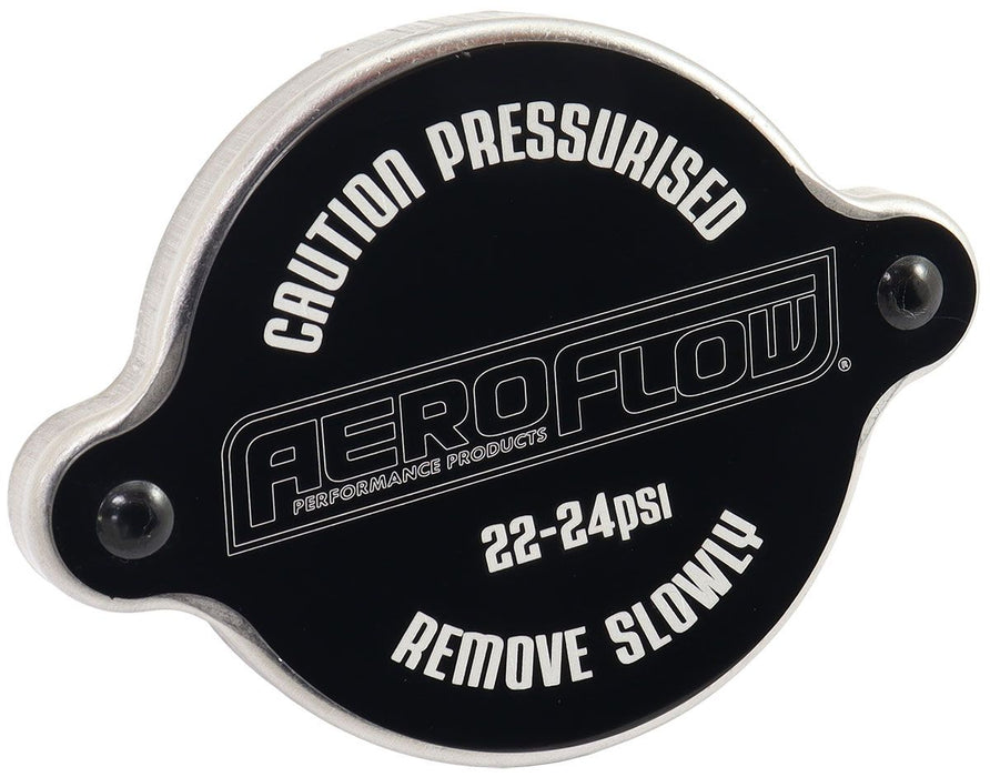 Aeroflow Radiator Cap 42Mm Black 23 Psi AF64-5045BLK