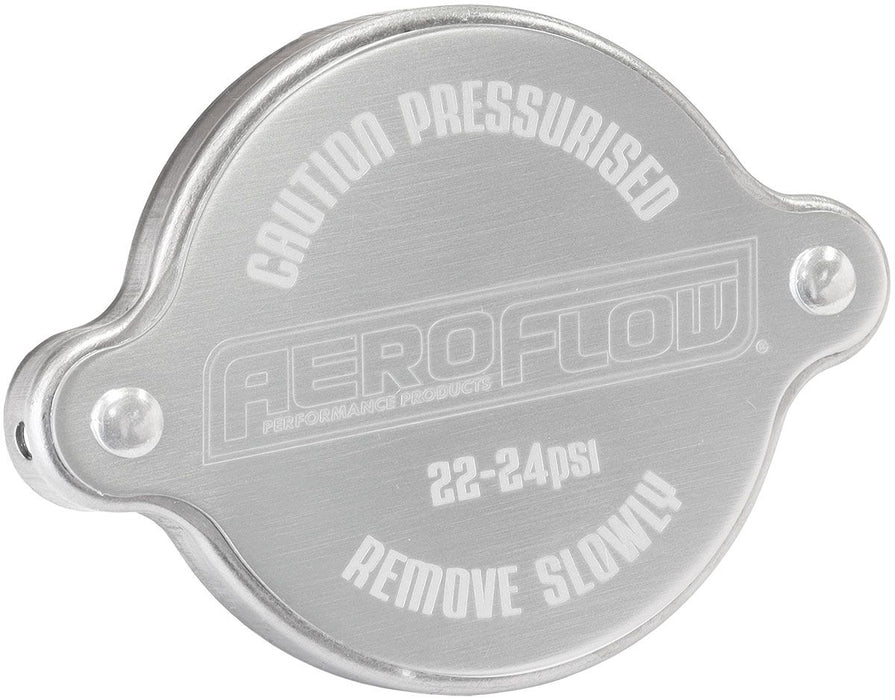 Aeroflow Radiator Cap 42Mm Silver 23Psi AF64-5045S