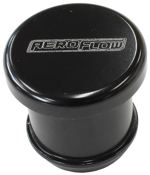 Aeroflow Block Off Plug 20Mm Black AF64-5220BLK