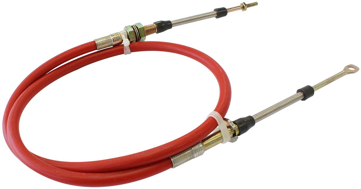 Aeroflow Race Shifter Cable 4 Foot Red AF72-1008