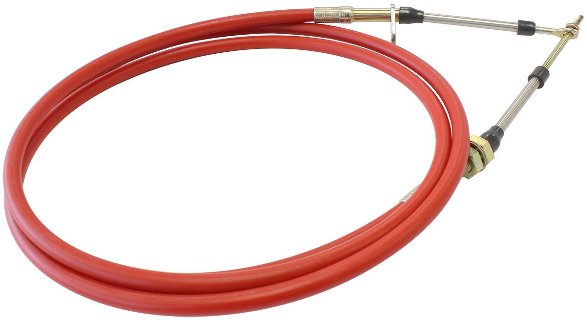 Aeroflow Race Shifter Cable 8 Foot Red AF72-1009