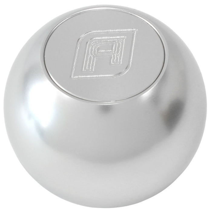 Aeroflow Billet Round Silver Gear Knob AF72-9900