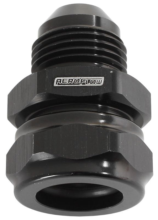 Aeroflow 08Blk 1 2 Barb To 10An Adapter AF741-10-08BLK