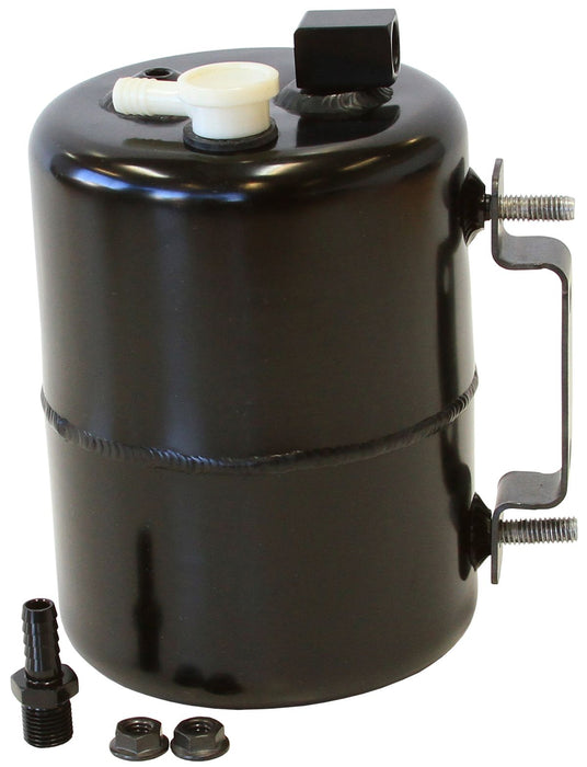 Aeroflow Brake Vac Tank Black Alloy AF77-1018BLK