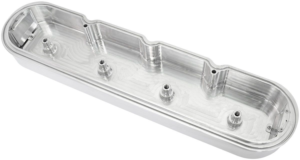 Aeroflow Gm Ls Billet Valve Covers Pair AF77-5010