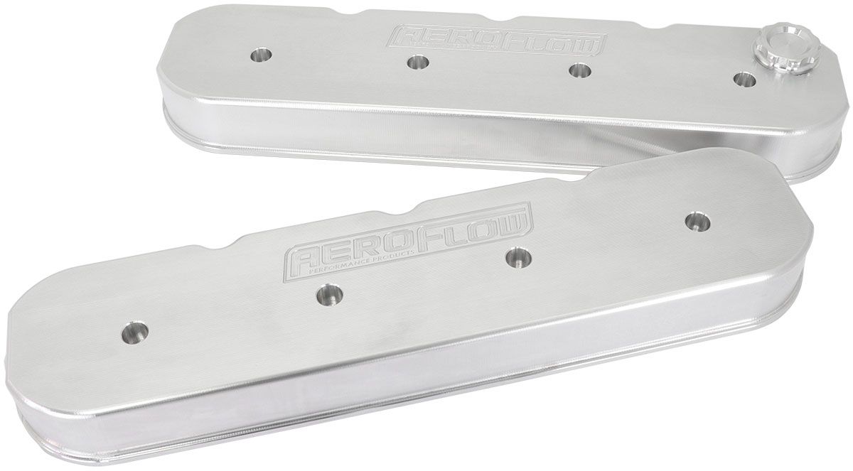 Aeroflow Gm Ls Billet Valve Covers Pair AF77-5010