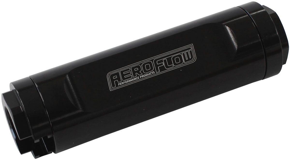 Aeroflow Dual Push On Efi Fuel Fitting AF809-02BLK