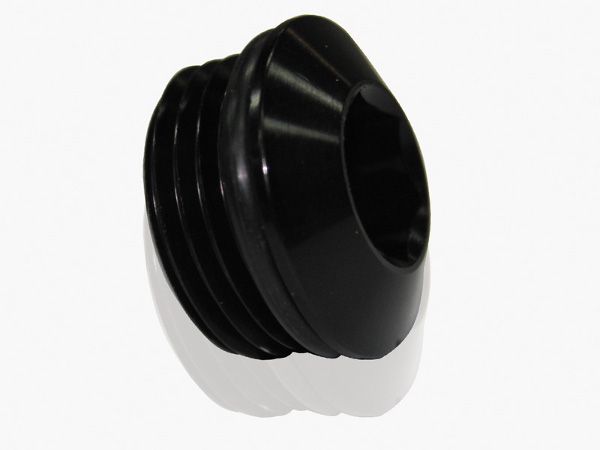 Aeroflow Orb Slimline Port Plug 20An AF813-20BLK