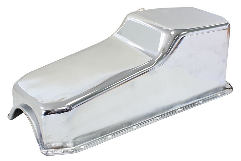 Aeroflow Steel Stock Oil Pan Sbc Chrom AF82-9005C