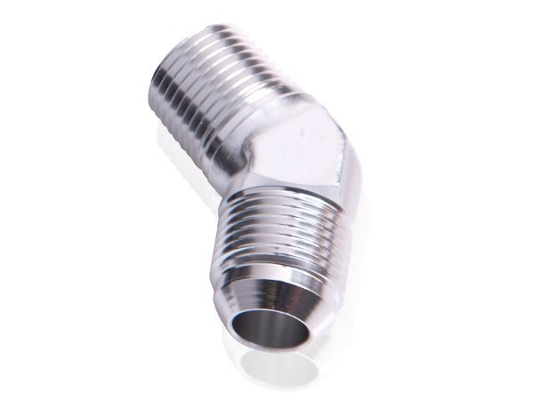 Aeroflow 08S Male 45 Deg 1 2 Npt To 12An AF823-12-08S