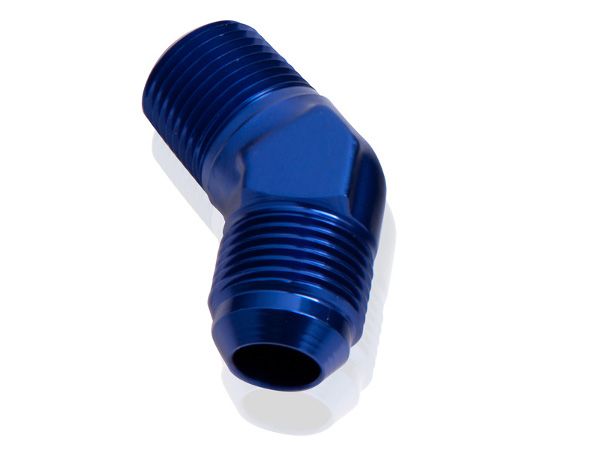 Aeroflow 08 Male 45 Deg 1 2 Npt To 12An AF823-12-08