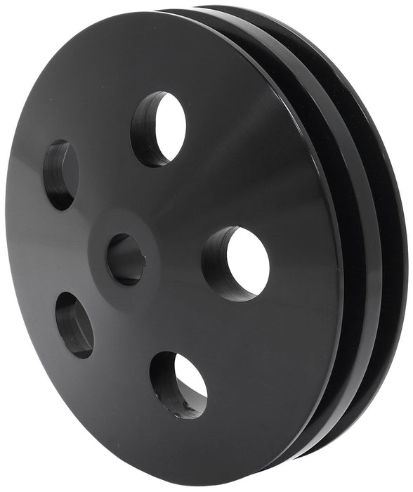 Aeroflow Power Steering Pulley Double AF83-1004BLK