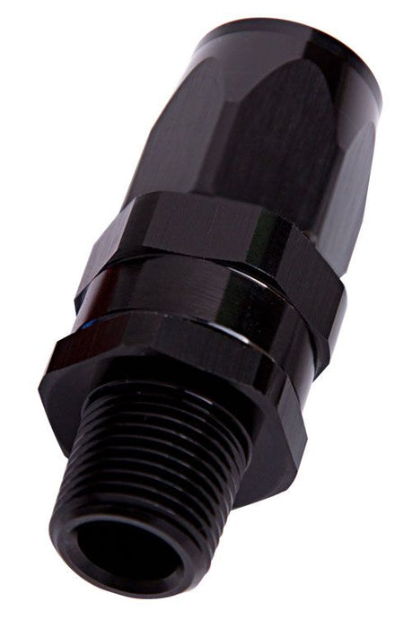 Aeroflow 08Blk Male 1 2 Npt Straight To 12An AF830-12-08BLK