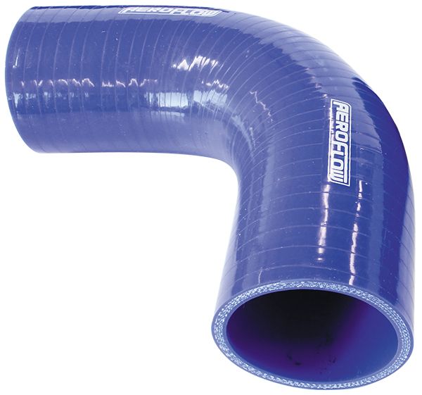 Aeroflow Silicone Hose 90 Deg Blue I D AF9003-425